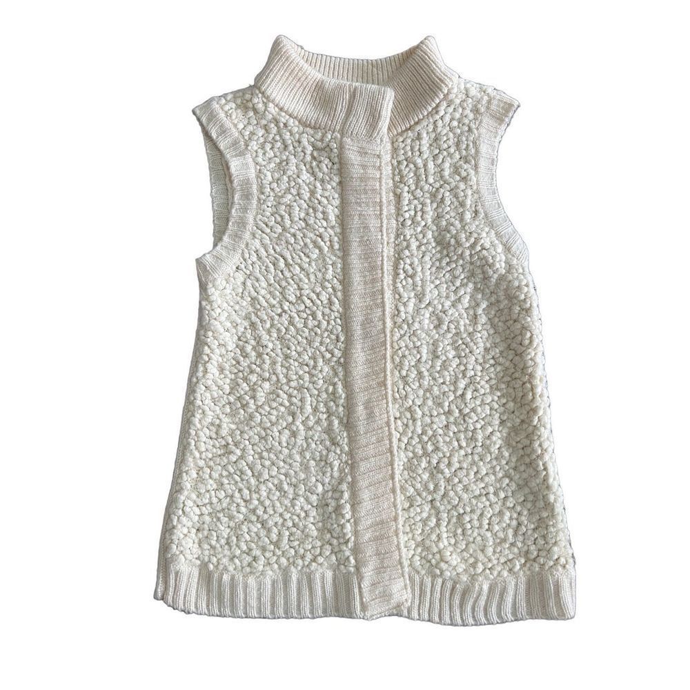 Marc New Yorkandrew Marc Sherpa Button Down Vest - image 1